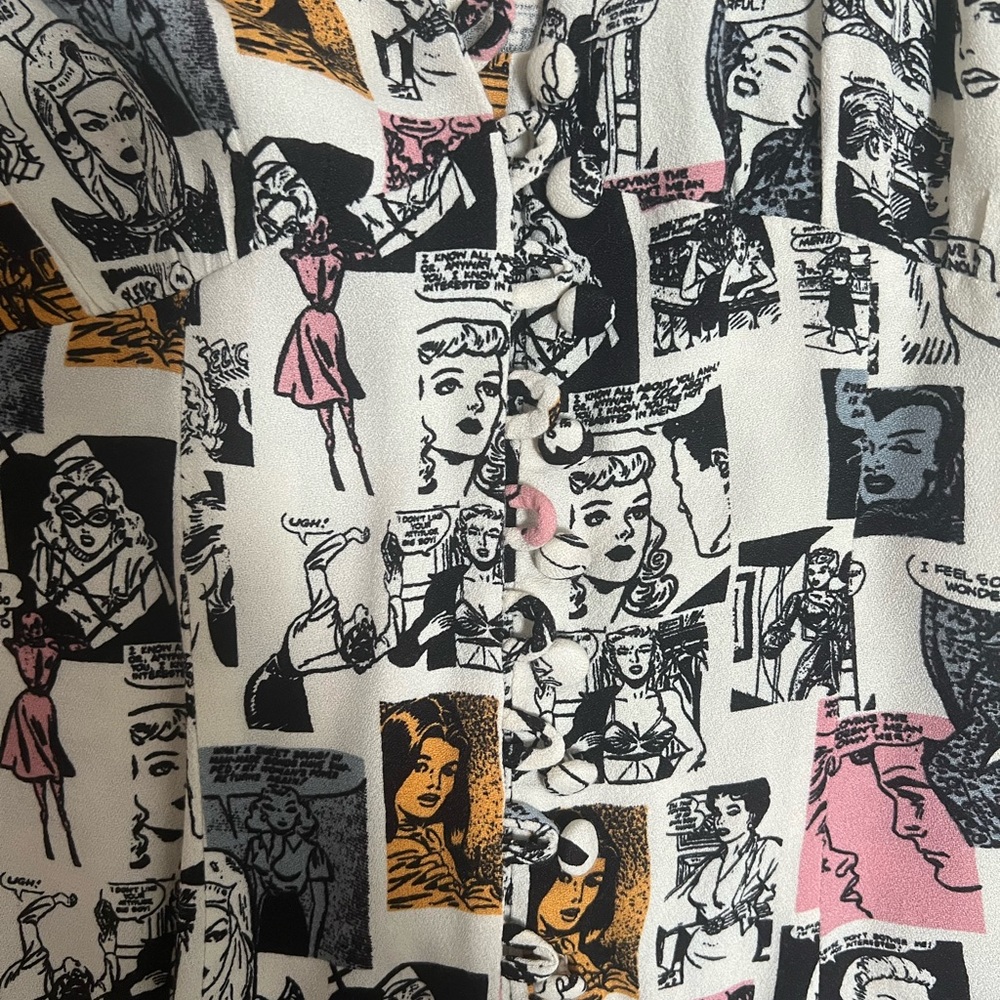 Reformation Devon Top Comic Book - image 6